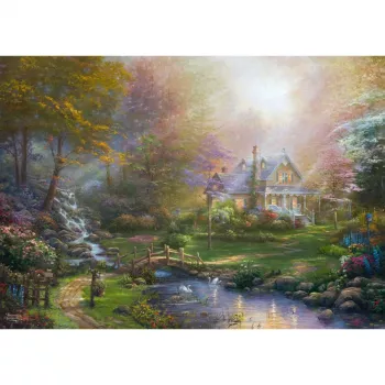 Puzzle 1000 pezzi Schmidt Spiele Thomas Kinkade Studios „The Perfect Mother's Day“ – 1000 pezzi