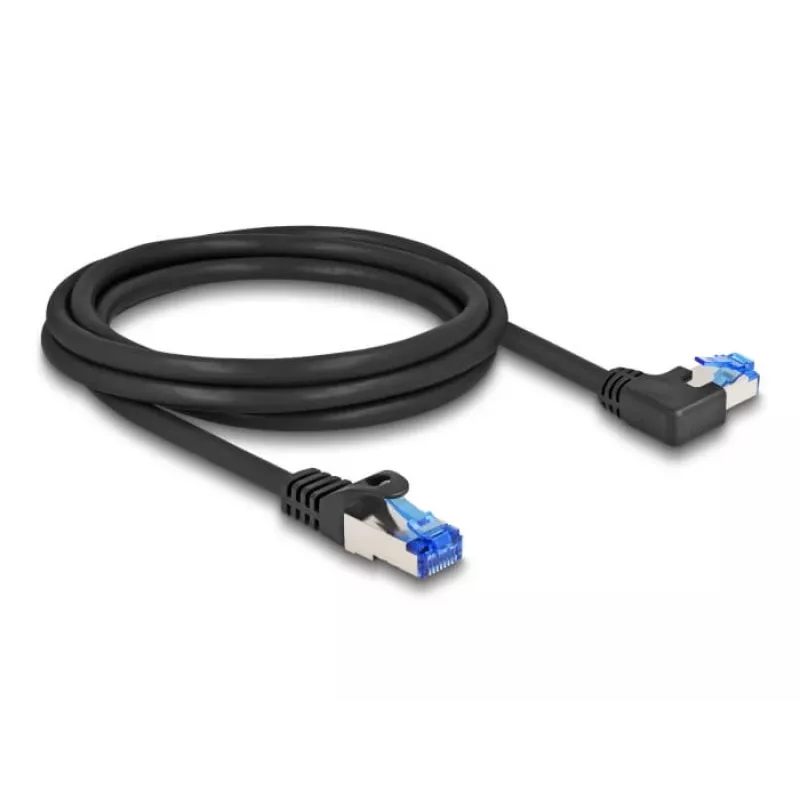 Cavo di rete DeLOCK RJ45 Cat.6A S/FTP 2 m nero