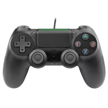 Gamepad con cavo TRACER SHOGUN PRO nero — 16 tasti, analogico/digitale, cavo 1,5 m, vibrazione, PC/PS4/PS3
