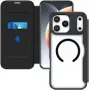 4Smarts Urban Pro Flipcase Apple iPhone 17 Pro compatibile Qi2 nero (541776)