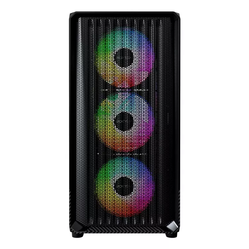 Case PC Micro Tower Montech X5M (B) – Micro-ATX/Mini-ITX, 3x120mm anteriore, 1x120mm posteriore, supporta alimentatori ATX, 2x3,5