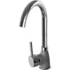 PYRAMIS BELLO DUO miscelatore granito grigio cemento