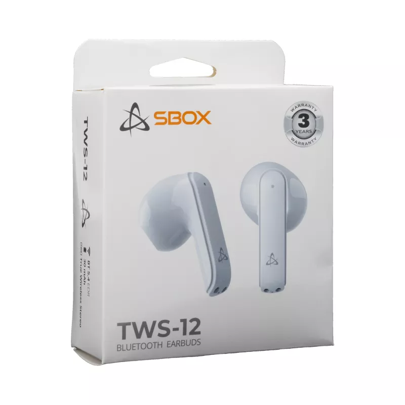 Cuffie SBOX EB-TWS12 bianco