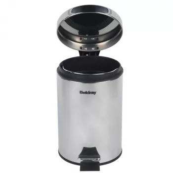 Pattumiera a pedale Beldray LA038098SSAFEU7 3 litri soft-close acciaio inox