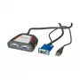 Splitter video VGA portatile, 2x, 250 MHz, VGA, 2x VGA, grigio, 250 MHz, 0,65 m, 1920 x 1440