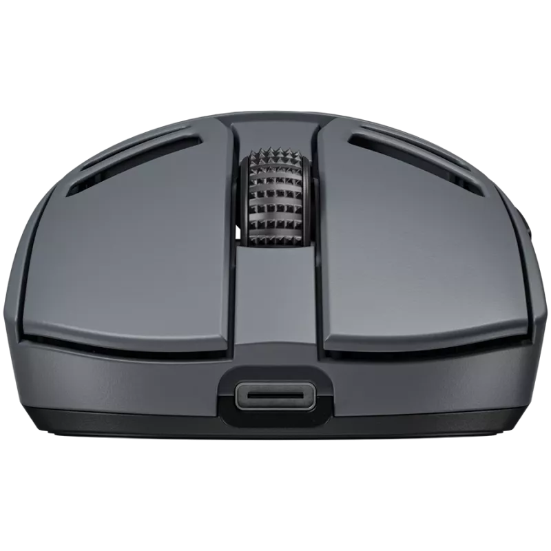 LORGAR MSE90W, mouse gaming wireless Elite in lega di magnesio, grigio scuro