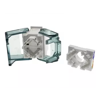 Modulo keystone RJ45 Alantec MB007-1 UTP Cat.6A Plus test di qualità USA