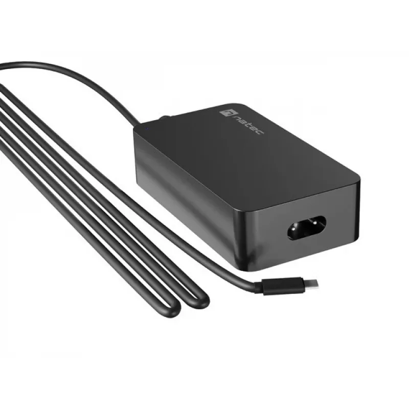 NATEC Grayling USB-C 45W alimentatore universale nero