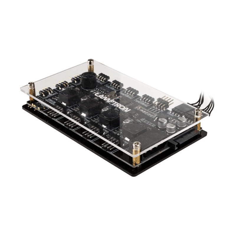 Controller ventole e LED RGB Lamptron SM436 PCI, nero