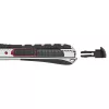 Taglierino a lama spezzabile Wedo 787009 nero argento