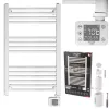 Termoarredo elettrico per bagno Adler AD 7824 600 W, bianco, IP24, a parete, 500×900 mm