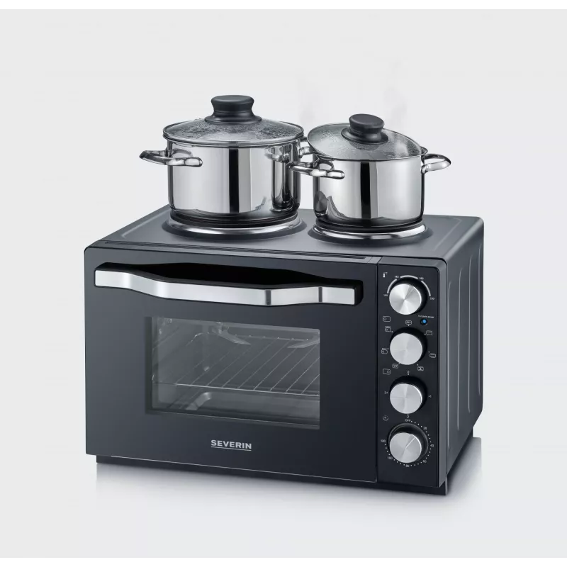 Forno tostapane Severin TO 2074 30L 2500W nero grill