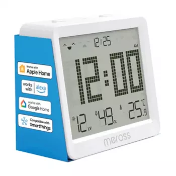 Sensore intelligente di temperatura e umidità Meross MS130-EU — monitor ambientale wireless
