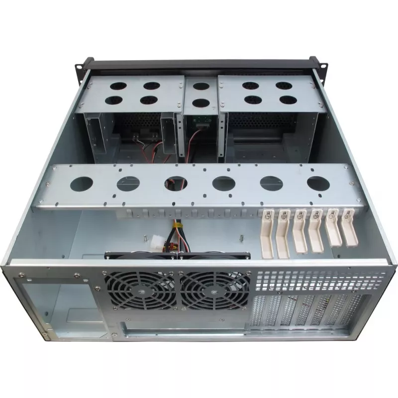 Case server Inter-Tech 4U-4098-S rack nero