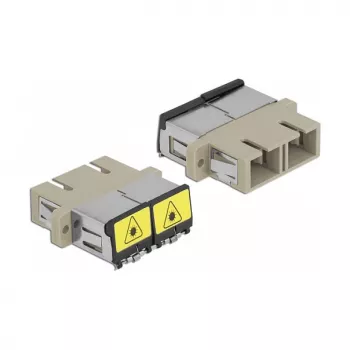 Accoppiatore in fibra ottica DeLOCK 86894 SC duplex multimodale beige