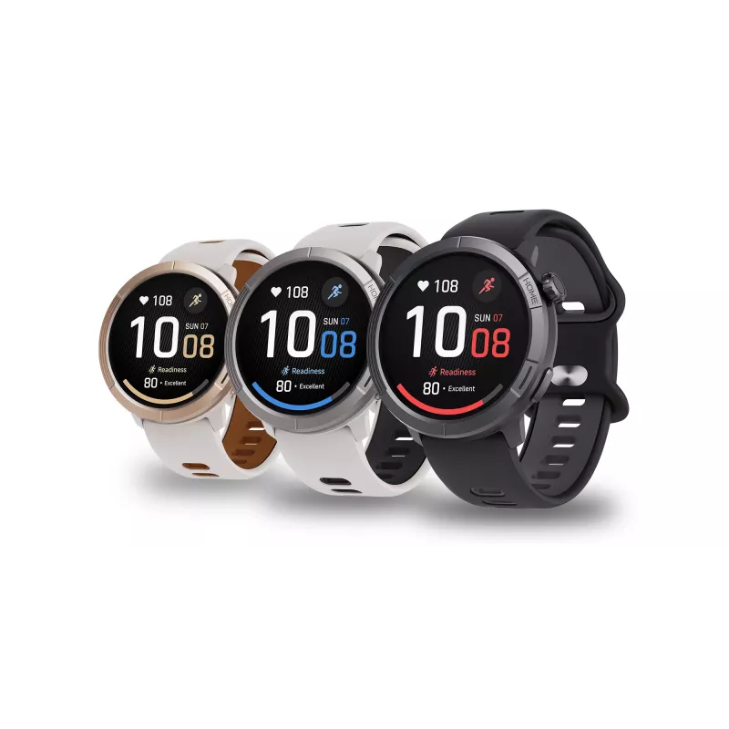 Smartwatch Stelio Activ Pro GPS modello STSWA102TN, cassa in titanio da 46 mm