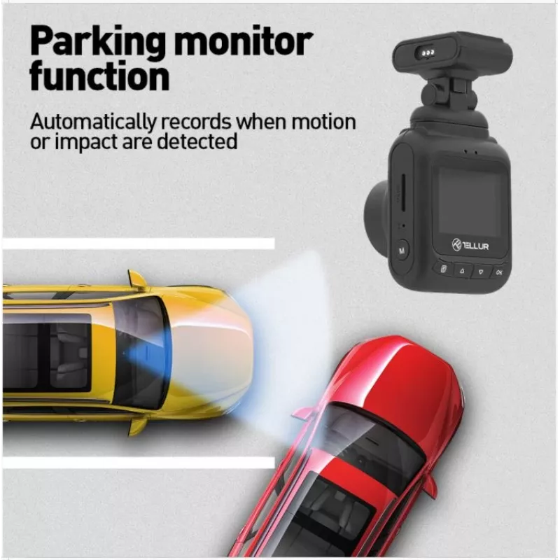 Dashcam Tellur Dash Patrol DC1 FullHD 1080P nero
