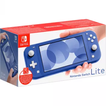 Switch Lite (senza alimentatore), console da gioco blu