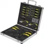 Basetech BT-1954694 set di utensili per fai da te, tecnici, elettricisti in valigetta 30 pezzi