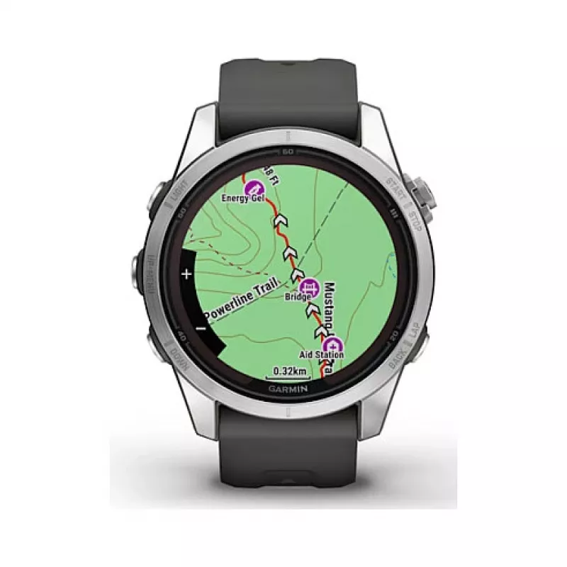 Garmin fēnix 7S Pro 3,05 cm (1,2 inch) MIP 42 mm digitale 240 x 240 pixel touchscreen argento Wi-Fi GPS (satellitare)