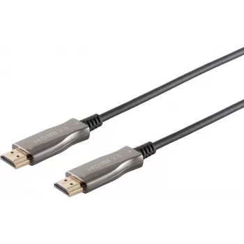 Cavo HDMI S/CONN 30-051005 100 m Type-A nero