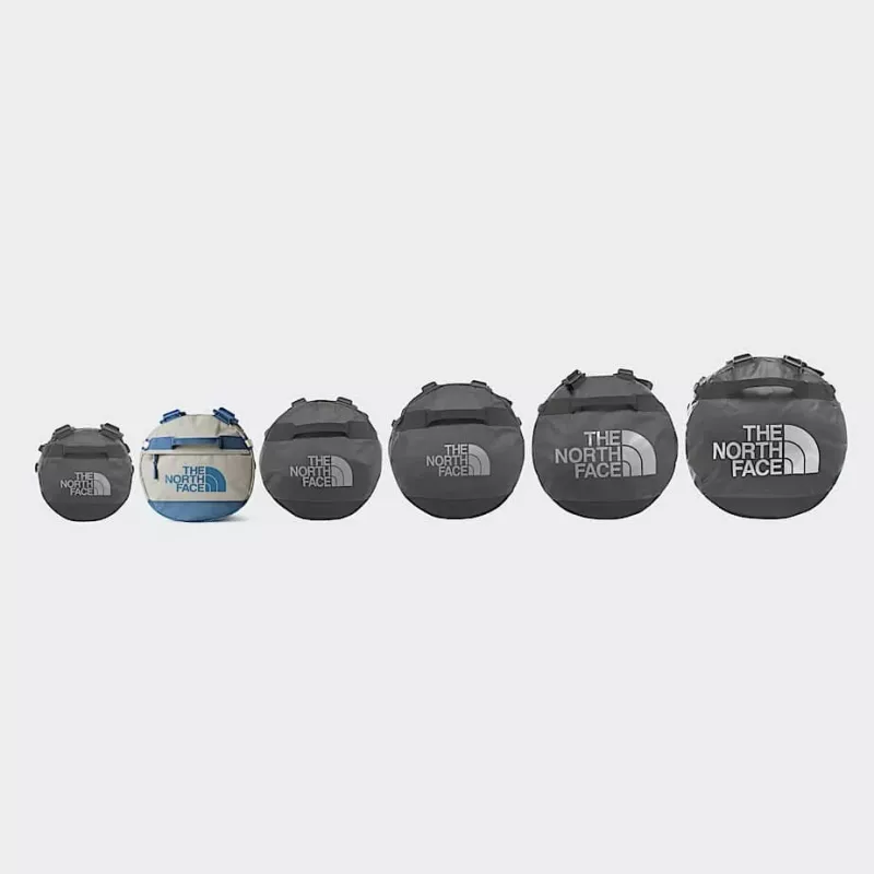 Borsa da viaggio The North Face Base Camp Duffel S - stone slab/granite grigio