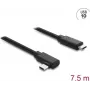 Cavo ottico attivo DELOCK USB Type-C 10 Gbit/s, connettore angolare maschio a maschio, 7,5 m