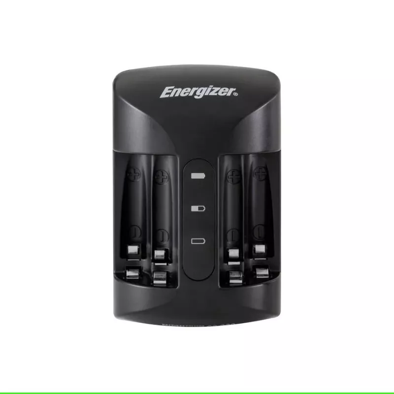 Caricabatterie Energizer Pro Charger AC a 4 vani per AA/AAA NiMH, 100–240 V, 2000 mAh inclusi