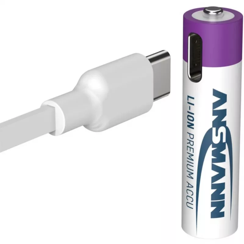 Ansmann 1311-0028 batteria per uso domestico AAA litio-ioni (Li-Ion)