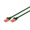 Cavo patch Digitus CAT 6 U/UTP LSZH DK-1617-010/G