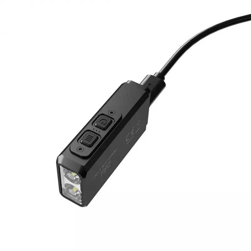 Nitecore TIP2 T Series torcia a mano LED, 720 lm, nera
