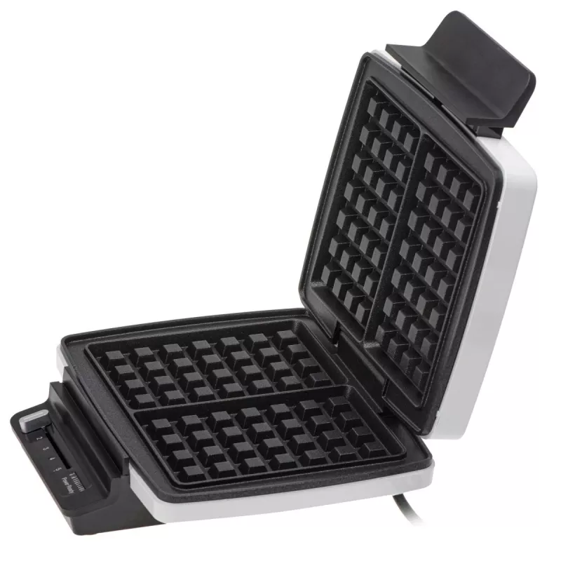 Macchina per waffle Adler AD 3085 — 1200 W, 2 waffle rettangolari 9×13 cm, temperatura regolabile, piastre antiaderenti