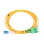 Patchcord Extralink SC/APC a LC/UPC, Singlemode Duplex G.652D, 3 mm, 0,5 m