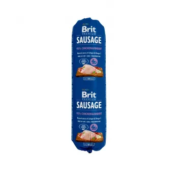 Cibo umido per cani Brit Premium pollo e coniglio 800 g
