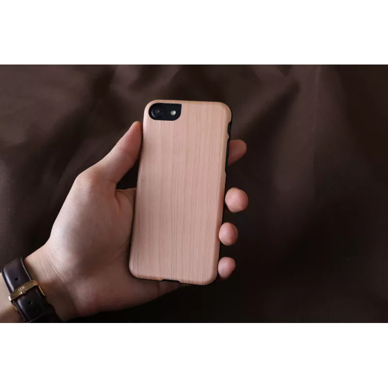 Custodia per cellulare per iPhone 7/8 — man and wood ampero, nero