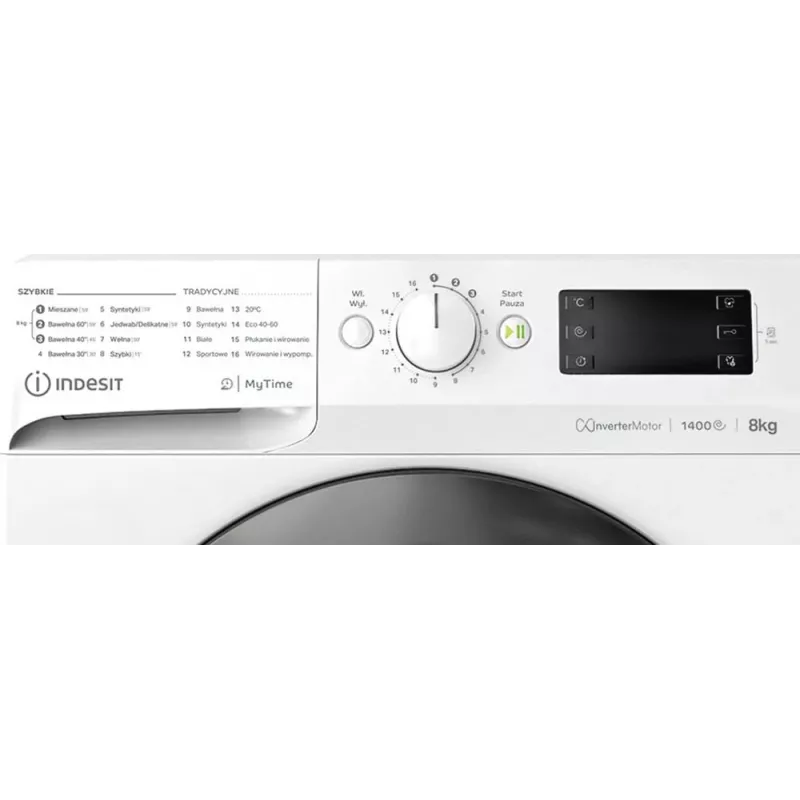 Lavatrice INDESIT MTWE81495WBPL 8 kg, 1400 giri/min, classe di efficienza energetica B