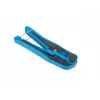 Lanberg NT-0202 Crimpatrice per RJ45/RJ12/RJ11, nero/blu