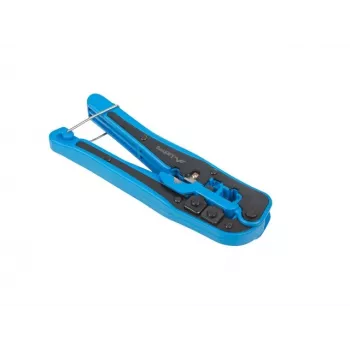 Pinza crimpatrice Lanberg NT-0202 per RJ45/RJ12/RJ11, nero/blu