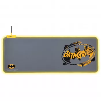 FR-TEC BATPCMPAD tappetino per mouse gaming nero - grigio - giallo (BATPCMPAD)