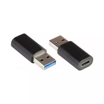 Alcasa USB-AD300 adattatore cavo USB 3.0 / USB 3.1 (Gen. 1) A USB C nero (USB-AD300)
