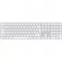 Apple MXK73DK/A Magic Keyboard con Touch ID e tastierino numerico, wireless, danese, bianca