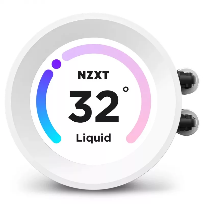 Dissipatore a liquido all-in-one NZXT Kraken Elite 240 RGB 12 cm bianco