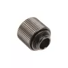Connettore dritto G1/4 di pollice a 13/10 mm - compatto, nichel nero