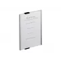 Cartello informativo Durable in acrilico alluminio argento 4806-23