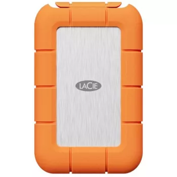 SSD esterna LaCie STND4000400 4 TB USB4 Gen 3x2 Thunderbolt USB Type-C, arancione/acciaio inox
