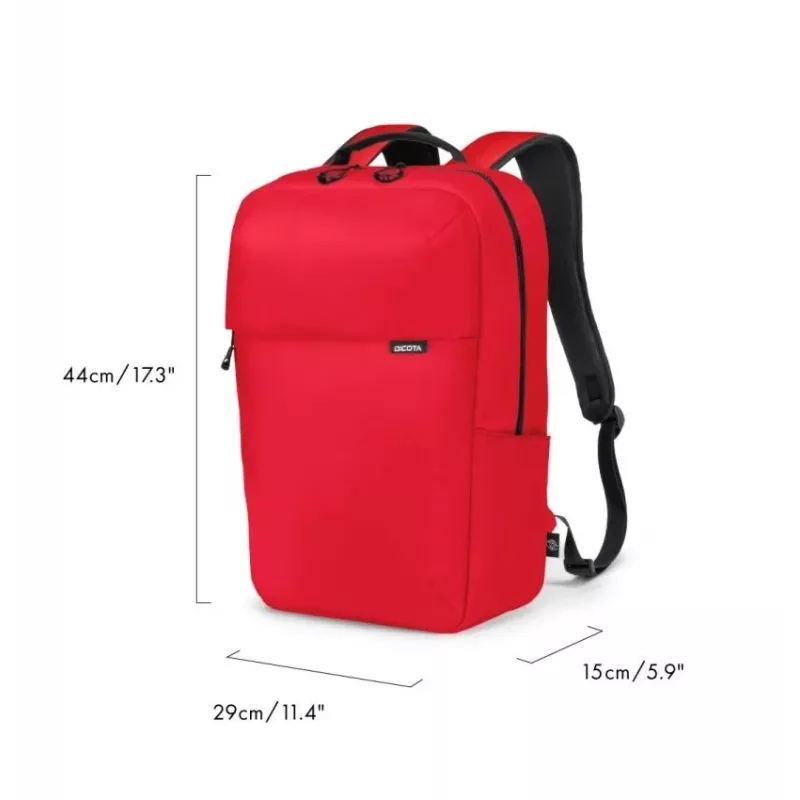 Zaino per il tempo libero DICOTA D32121-RPET rosso poliestere rPET