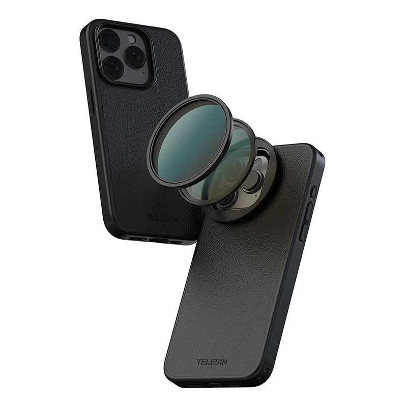 Filtro CPL Telesin P10-FLT-02 58 mm per iPhone 15 Pro/Pro Max