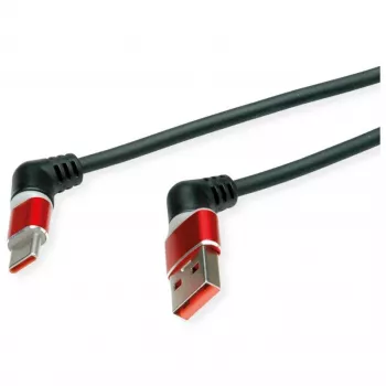 ROLINE cavo USB2.0 girevole 360° A-C ST/ST 2m - cavo - digitale/dati (11.02.8346)
