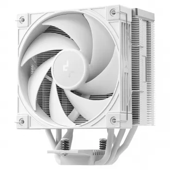 Dissipatore ad aria DeepCool AK400 G2 WH, ventola da 120 mm, pressione aria max 3,33 mmH₂O, 92×132×156 mm, bianco