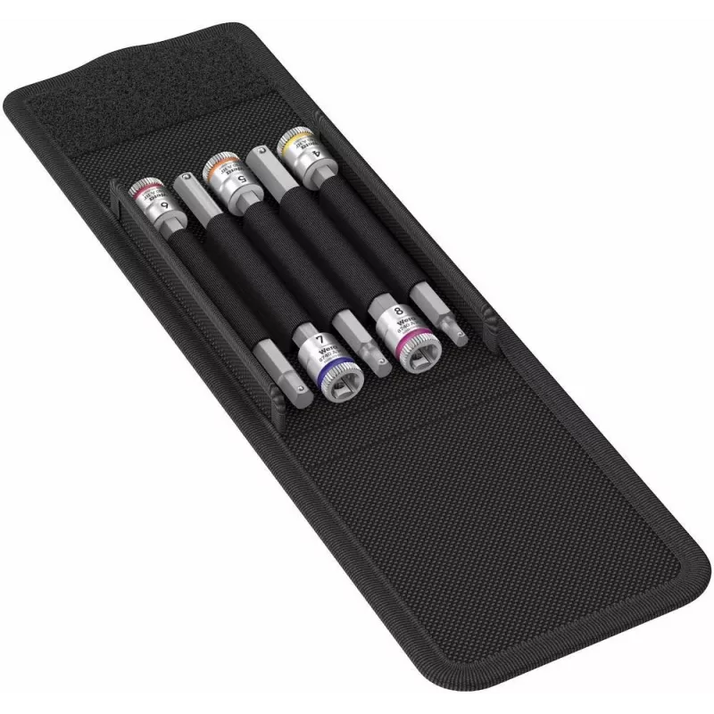 Set di inserti a bussola ZYLKOP 1/4'' 8740 A HF 1, 5 pezzi